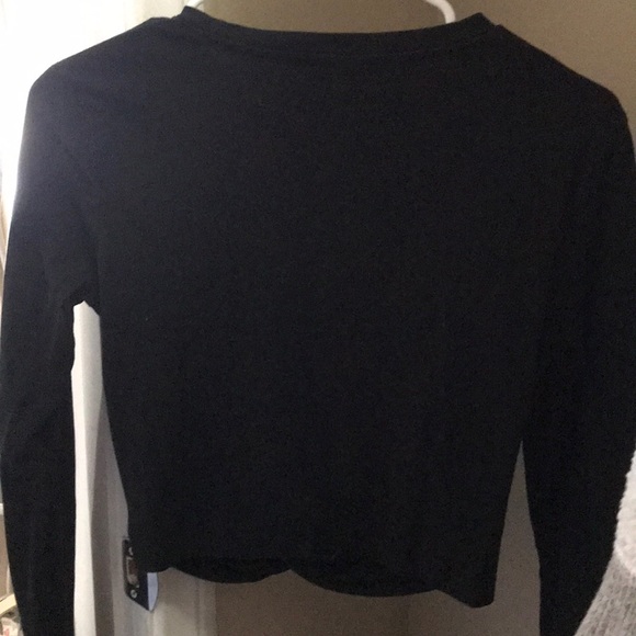 Long sleeve cropped shirt from forever 21 - Picture 2 of 2